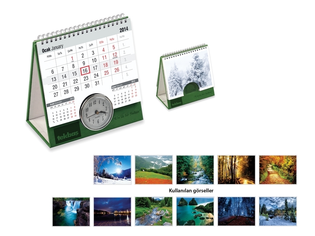 Desk calendar